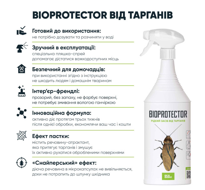 Bioprotector от тараканов